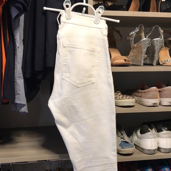 🌊Everlane High Rise White Skinny Ankle Jeans🌊 - Picture 6 of 8